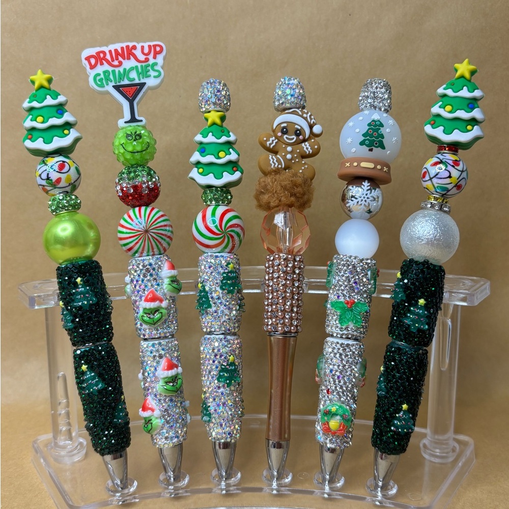 Festive Christmas-Themed Pen BUNDLE STOCKING STUFFERS